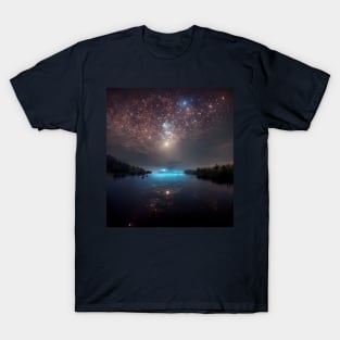 night sky full of stars T-Shirt